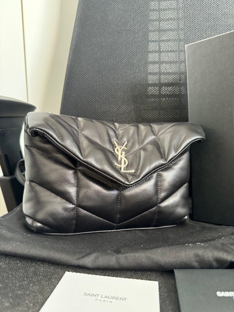 Ysl mini hotsell loulou puffer
