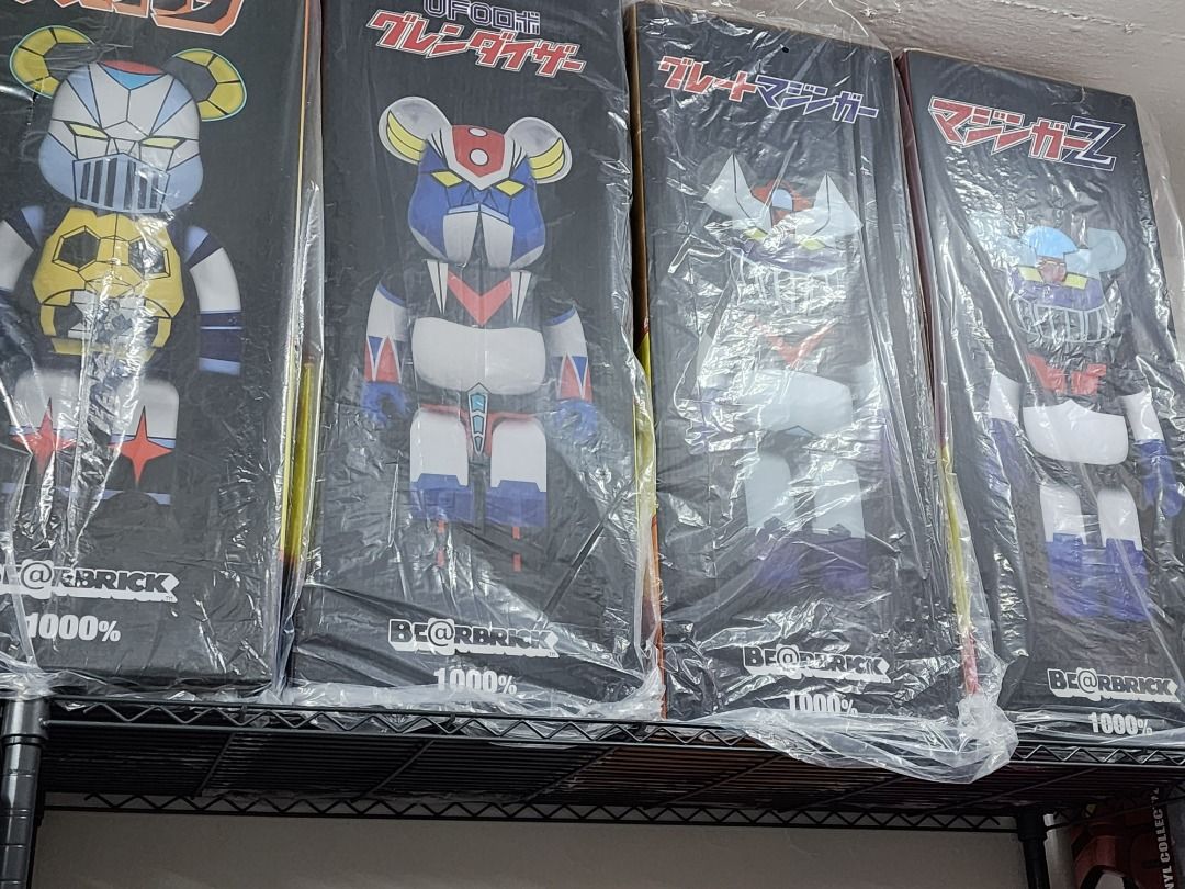Be@rbrick 1000% Mazinger/GaiKing Series (Brand new, genuine and 