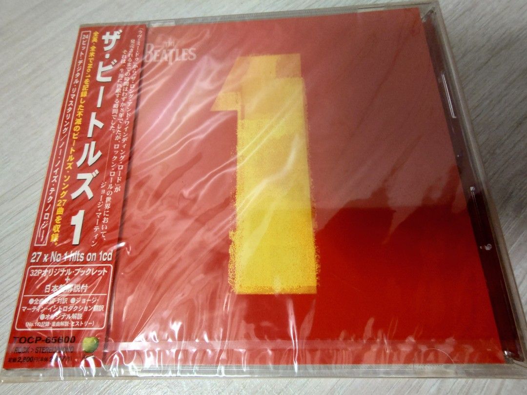 100%全新未拆開封27首THE BEATLES 1 CD MADE IN JAPN 日本本土版, 興趣