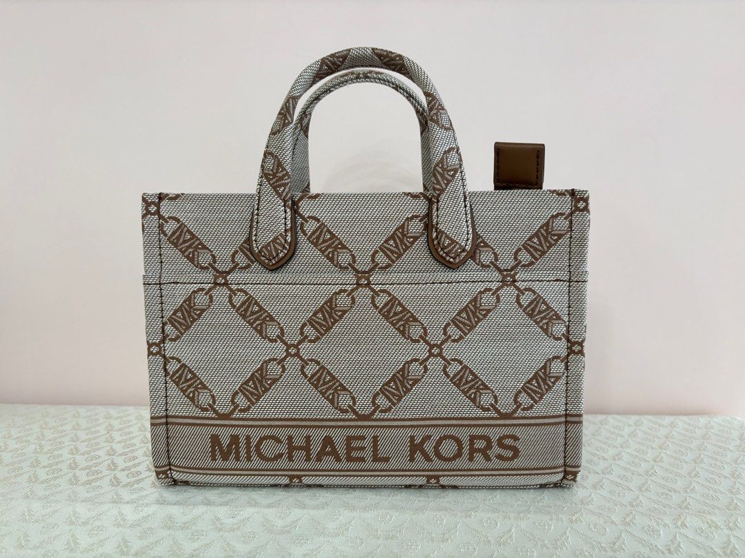 Mk monogram tote bag shop