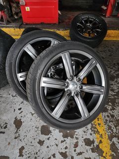 22" Shogun Wheels Mags Rims with tires