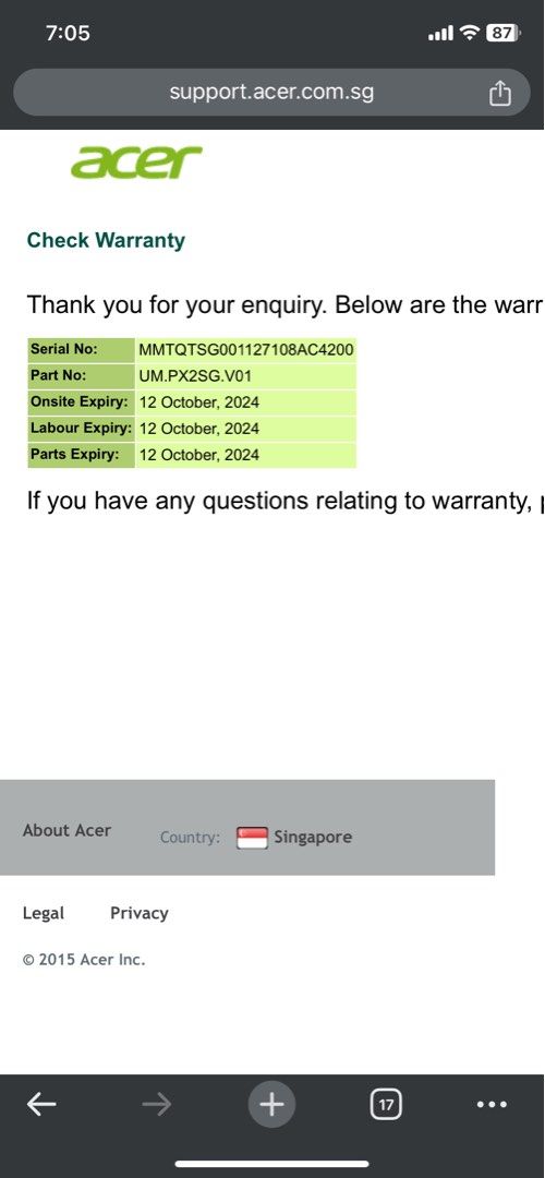 28" Acer Nitro XV282K Gaming Monitor 4K 144Hz HDMI 2.1, Computers