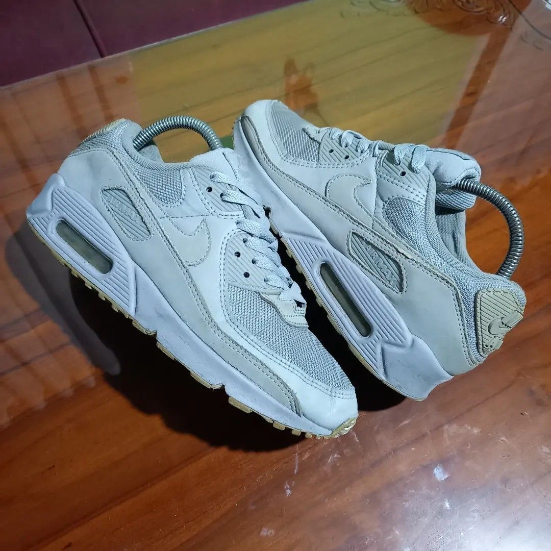 40.5 NIKE AIR MAX 90 RECRAFT WOLF GREY SEPATU NIKE A1 16