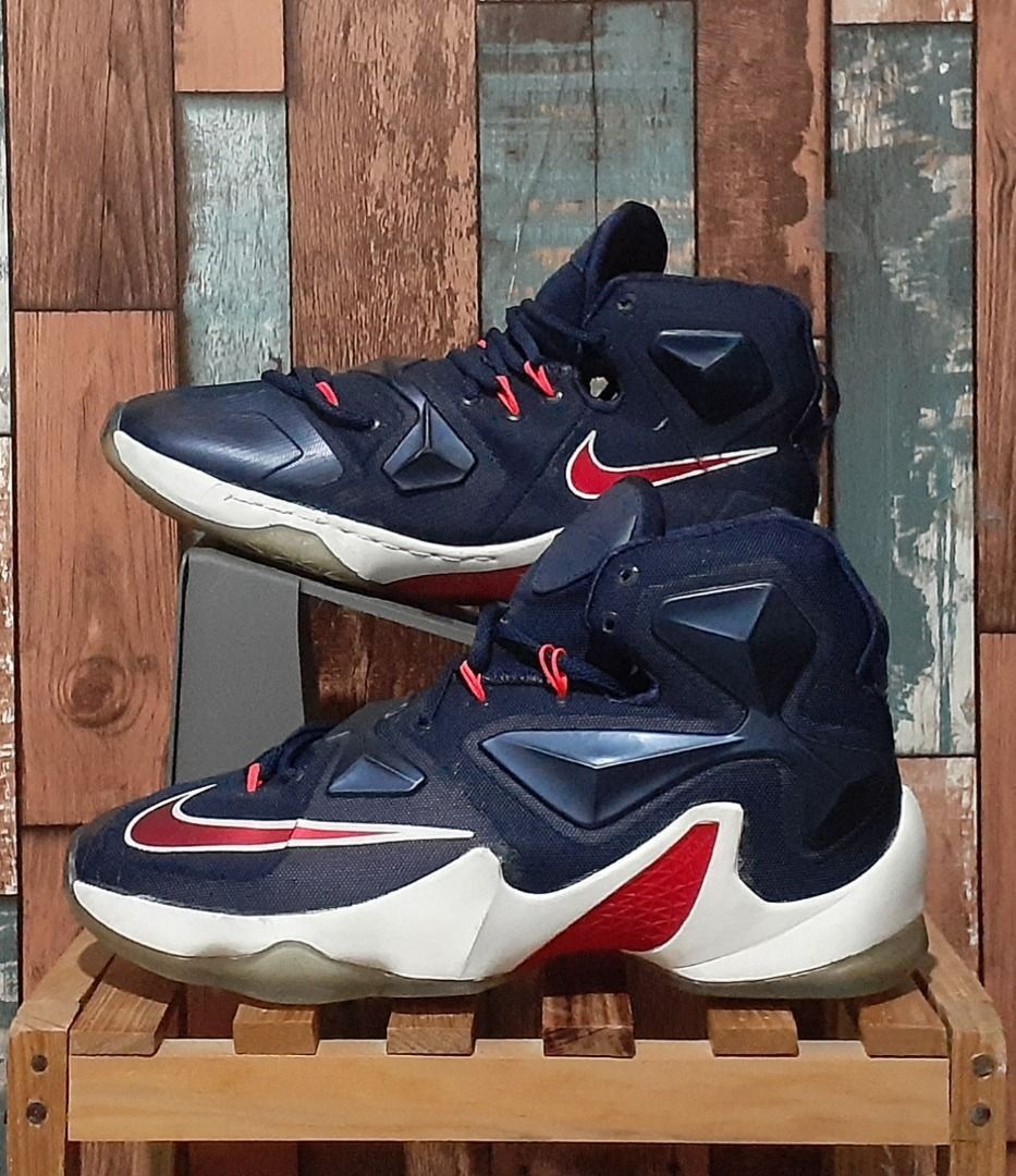42 NIKE LEBRON 13 MIDNIGHT NAVY SEPATU NIKE A1 540 SECOND THRIFT BEKAS PRELOVED USED AJt407Ogz8