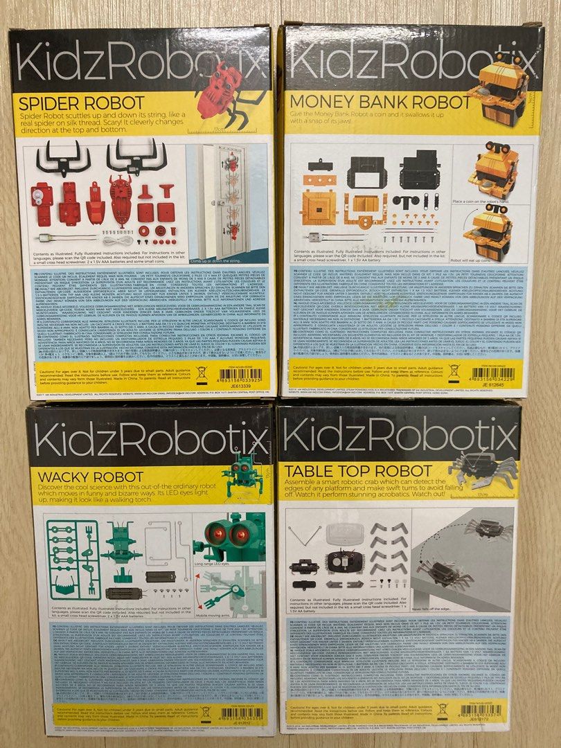 Kidz robotix spider sales