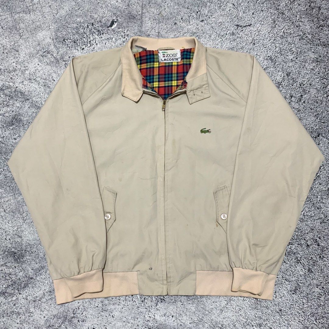 Izod lacoste harrington 2025 jacket