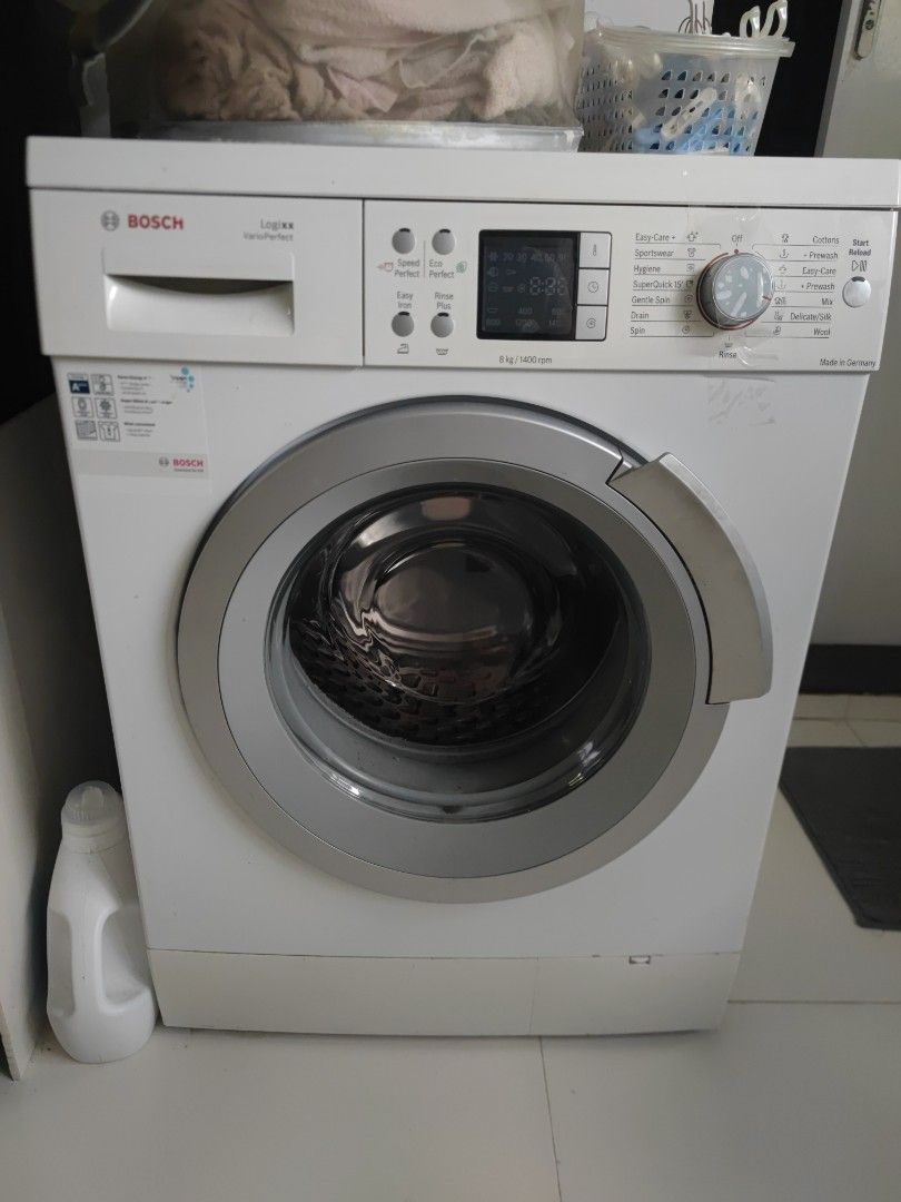 Bosch 8kg frontload washing Machine Made in Germany, TV & Home Appliances, Washing Machines and