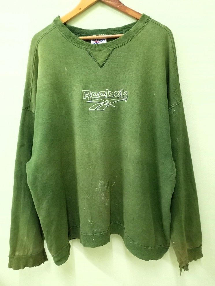 Reebok oversized sweatshirt top