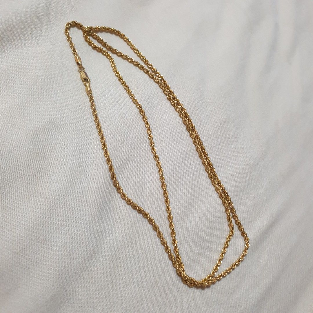 Real gold necklaces for cheap outlet