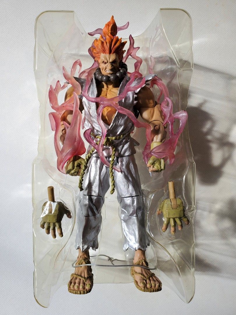 豪鬼CVS2 Capcom vs SNK 街霸拳皇可動figure, 興趣及遊戲, 玩具& 遊戲