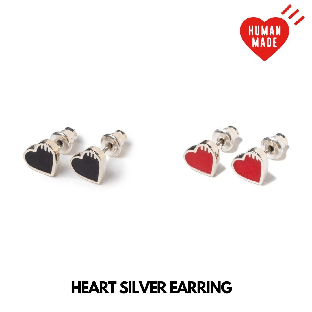 HUMANMADE HEART SILVER EARRING - その他