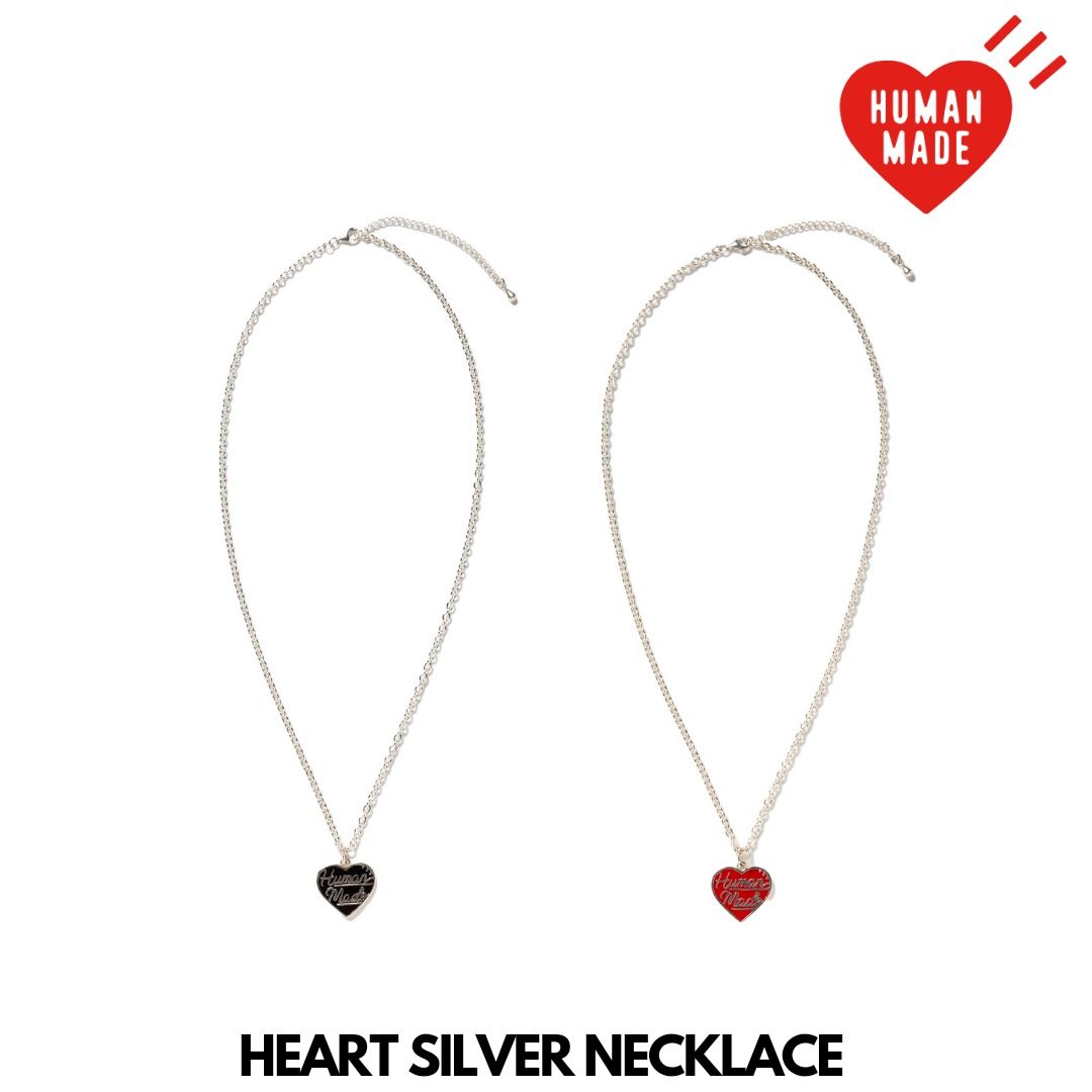 🇯🇵日本代購HUMAN MADE HEART SILVER NECKLACE HUMAN MADE頸鏈