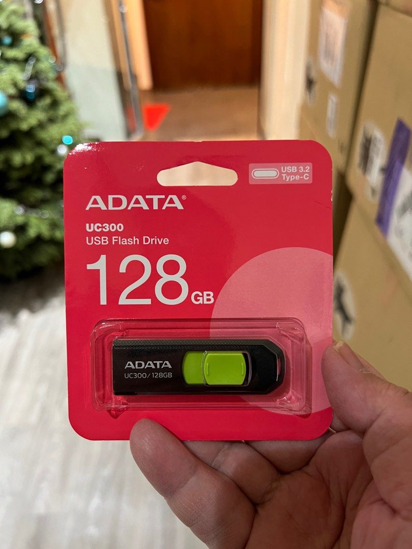 MEMORIA USB-C ADATA UC300 - 128GB - VERDE