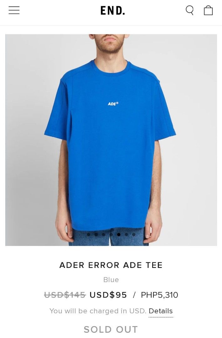 Ader error Ade t-shirt - トップス
