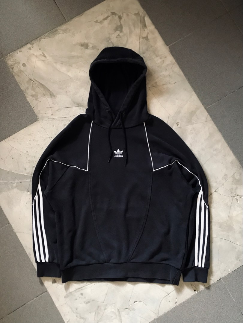 Adidas big 2025 trefoil abstract hoodie