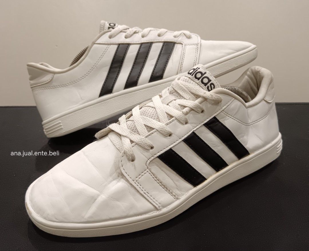 ADIDAS ADVANTAGE Black white 10uk Kondisi Padu Men s