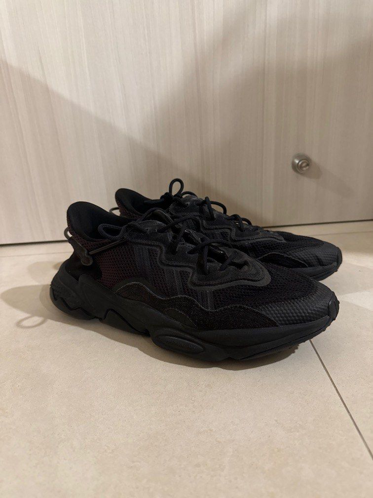 All black adidas outlet ozweego