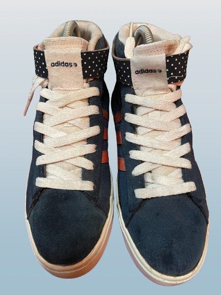 Adidas Neo Women Blue Daily Twist Mid Sneakers