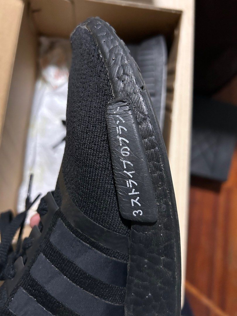 Adidas nmd r1 pk japan triple clearance black mens