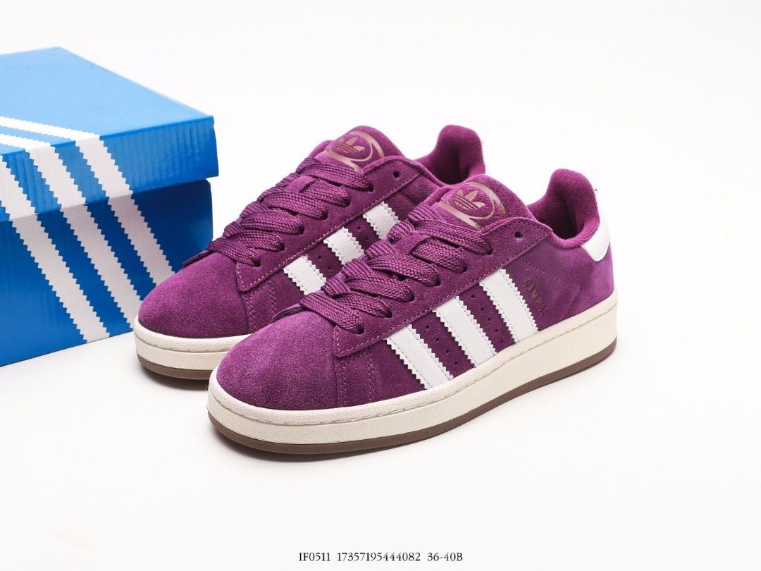 Adidas Originals Campus 00s Purple white shoes US 5 US 8