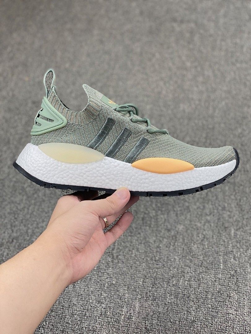 adidas gazelle silver green womens Men's adidas NMD_R1 Shoes Magic Lime GX9536