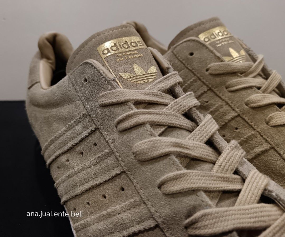 Adidas superstar 80s khaki hotsell