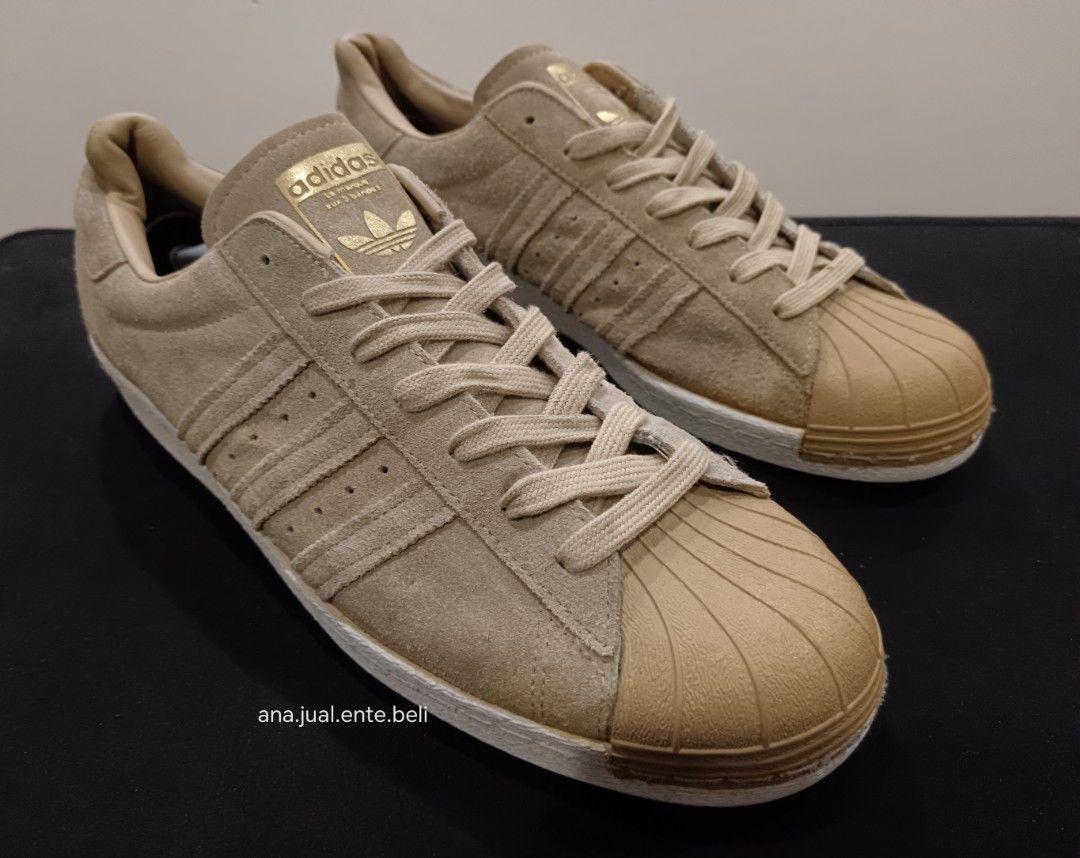 Superstar 80s sales linen khaki suede