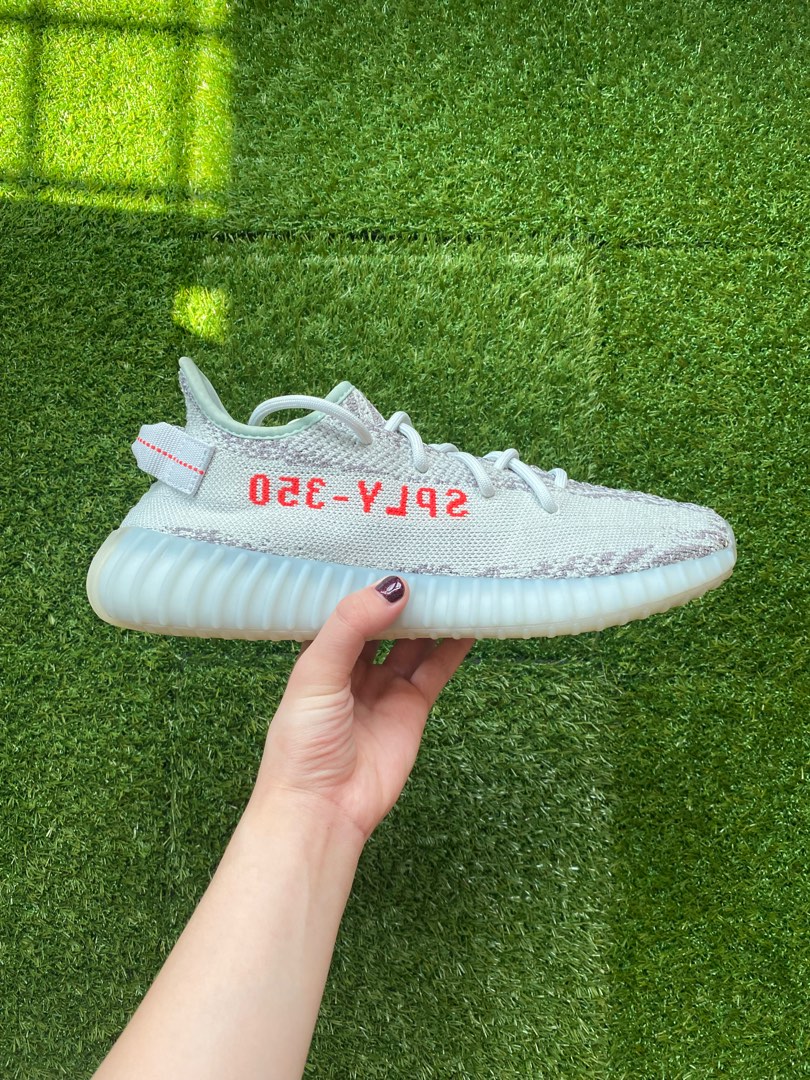 White blue hotsell yeezy