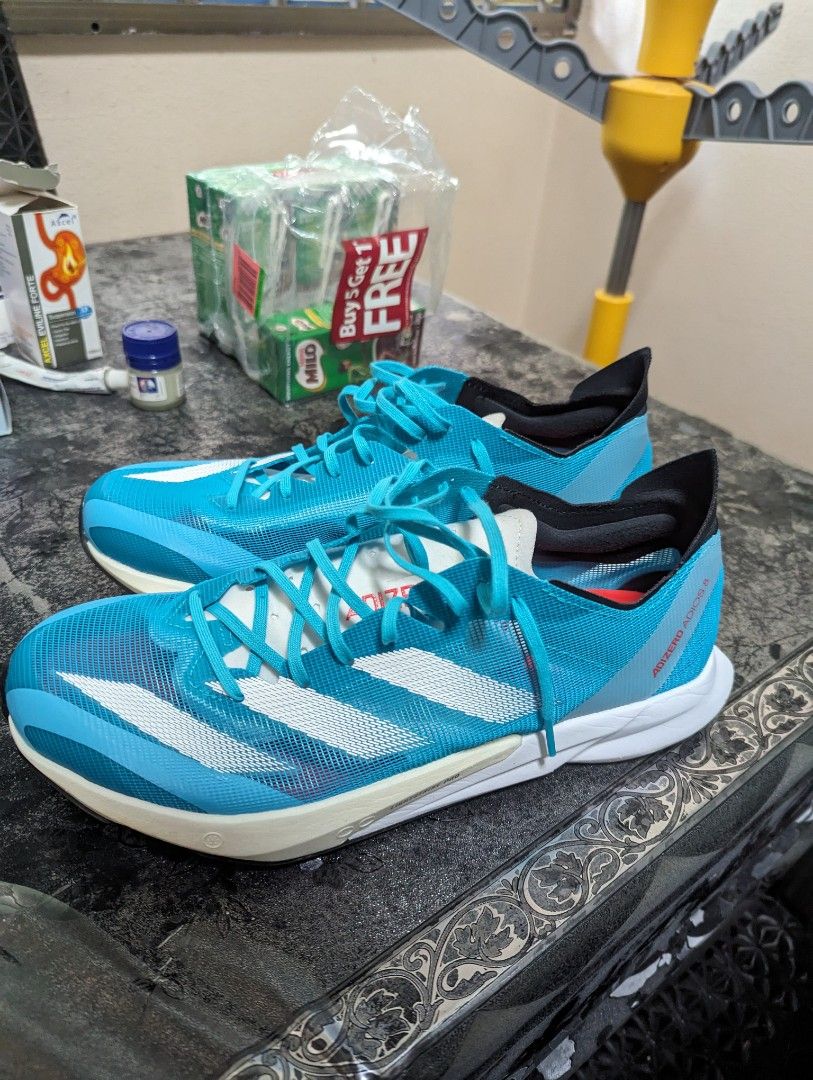 Adizero adios 8 shoes Men s Fashion Footwear Sneakers on Carousell