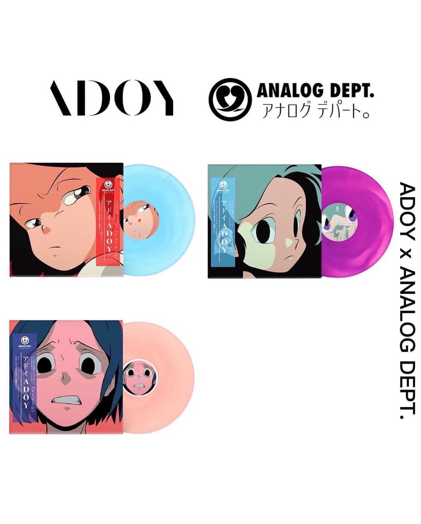 Adoy - Vivid, Love, Catnip (Analog Dept., Vinyl, LP