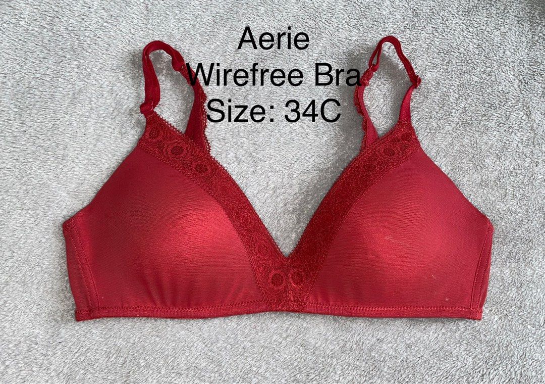 Aerie (34C) Wirefree Bra, Women's Fashion, Undergarments