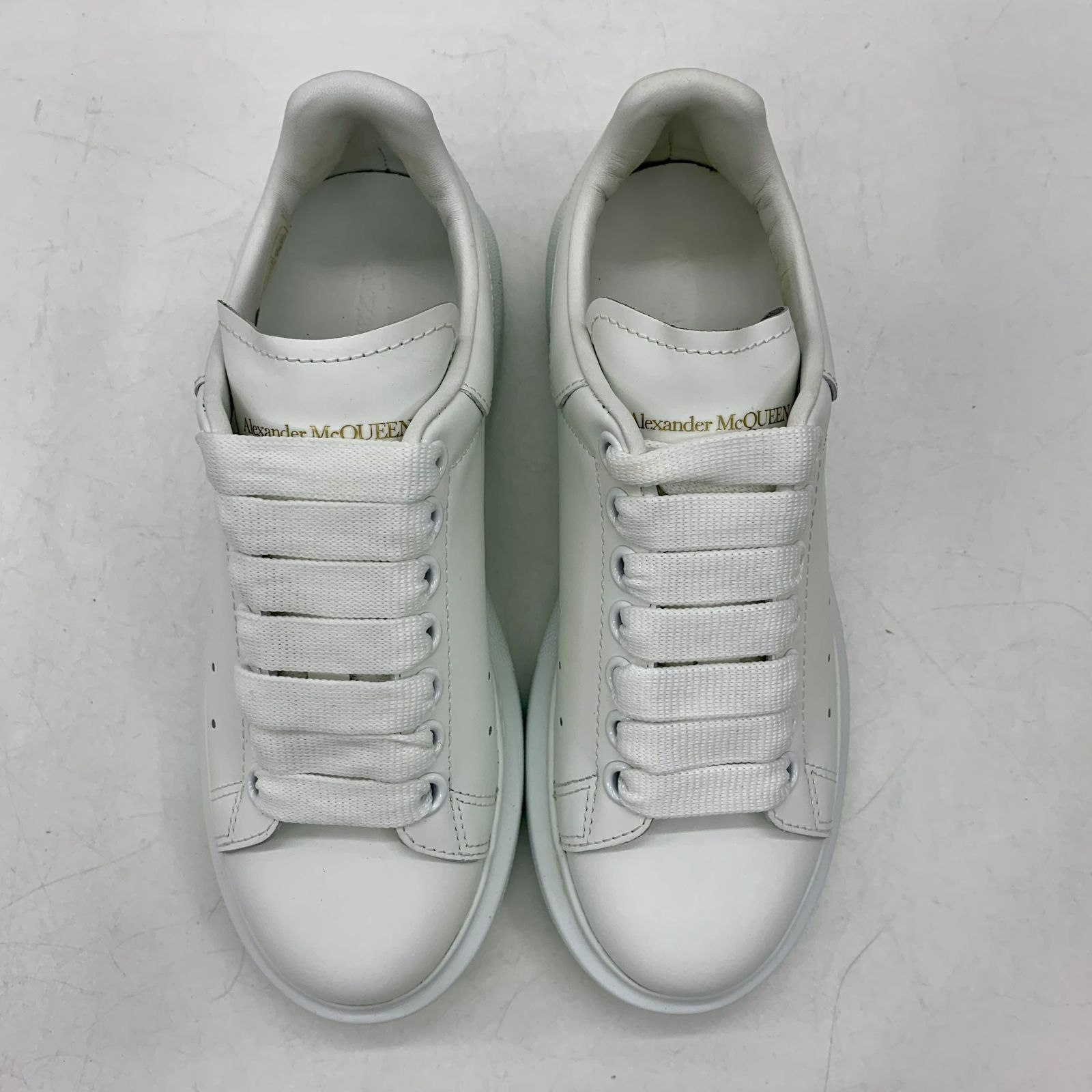 Alexander mcqueen white new arrivals platform sneakers