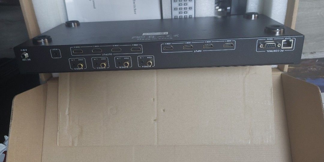ATZ HDMI-V2-44B Matrix Switcher ( 4 input/output switching )( Not ...