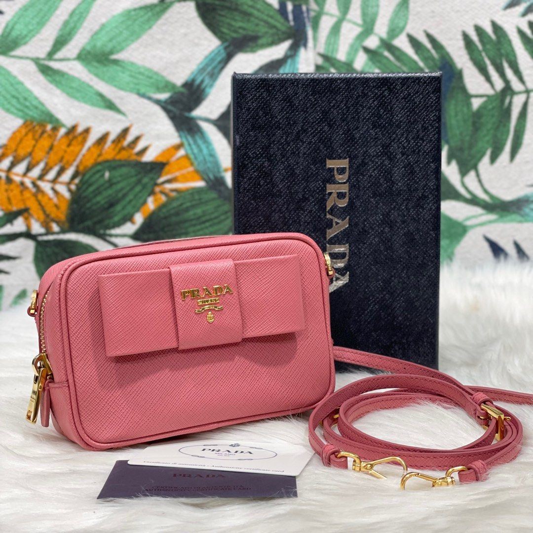 Prada small camera bag clearance