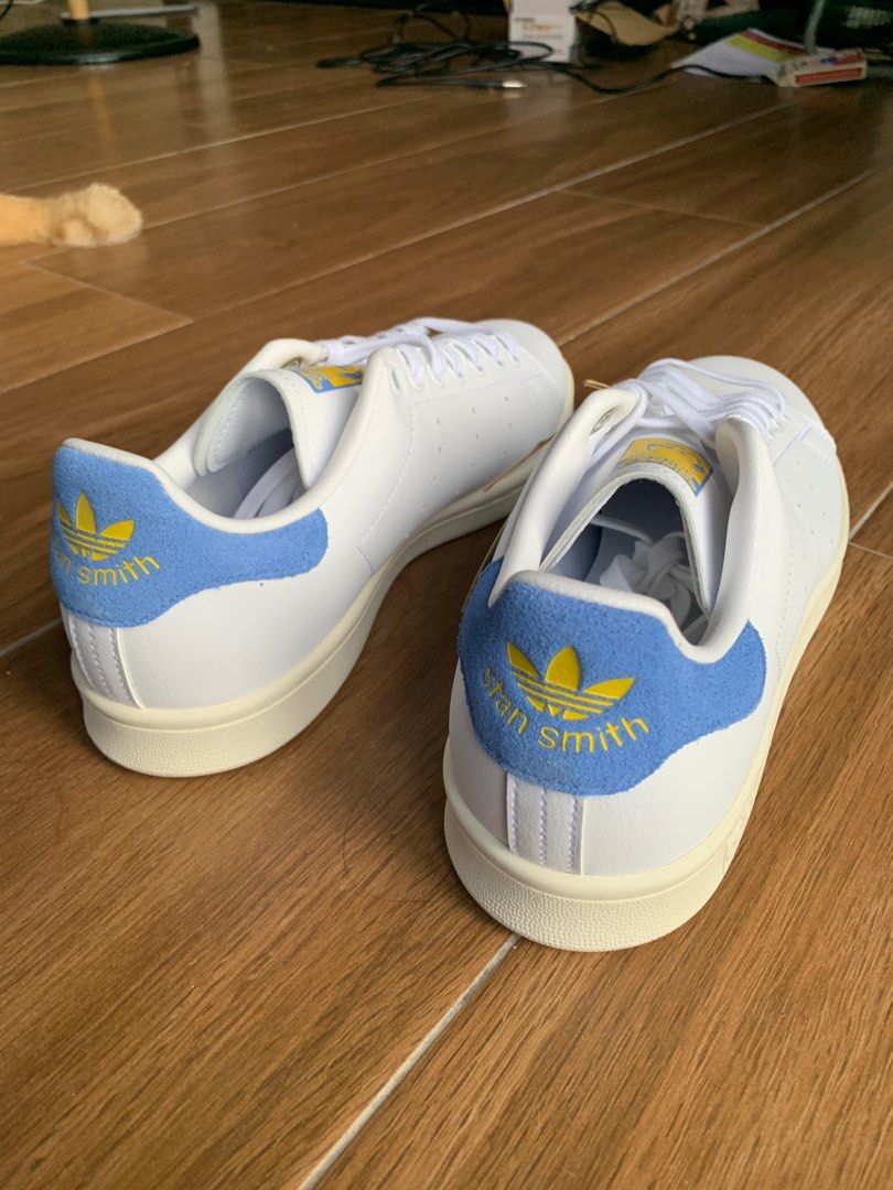 Baby Blue Adidas Stan Smith Men s Fashion Footwear Sneakers on Carousell