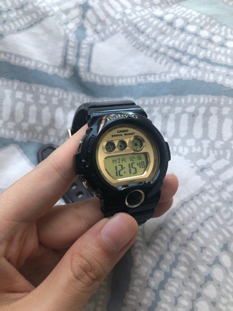 Baby g black gold 2025