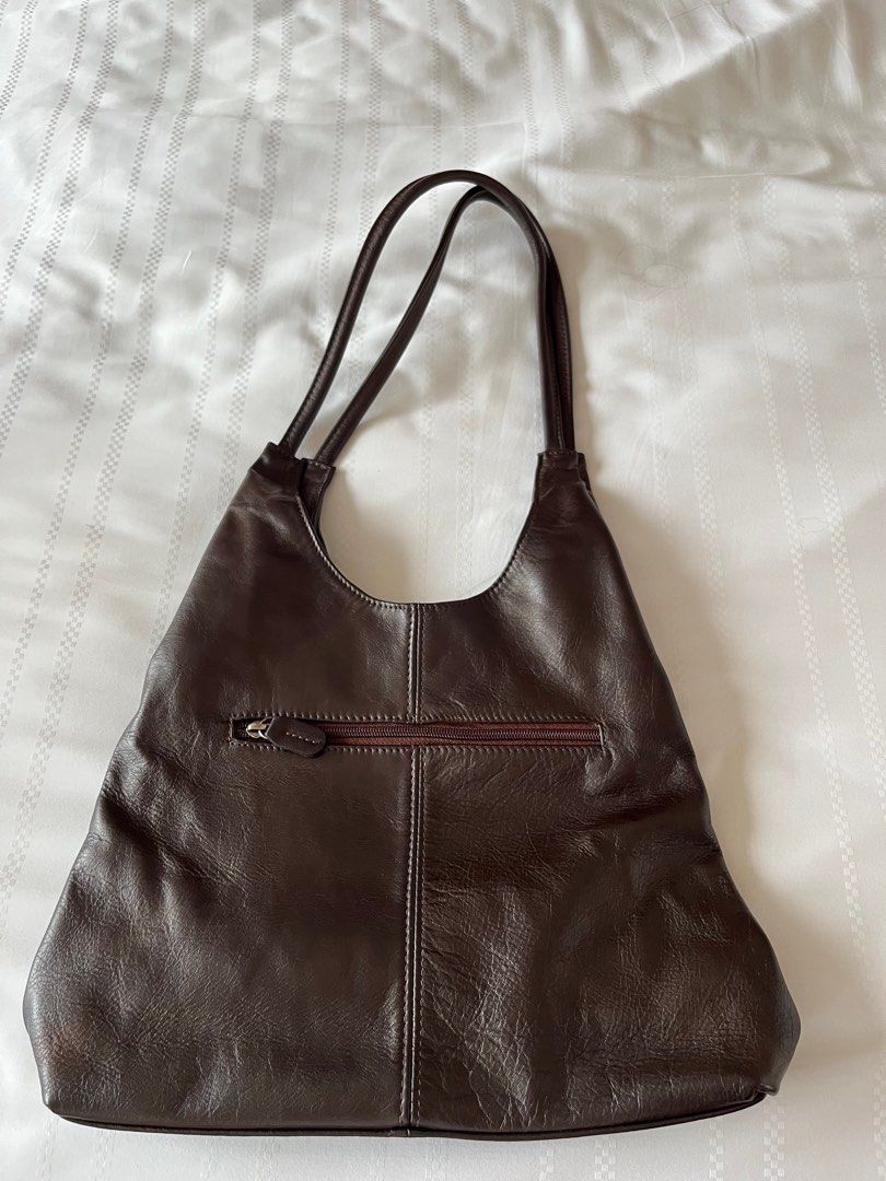 Large florence best sale leather shoulder bag