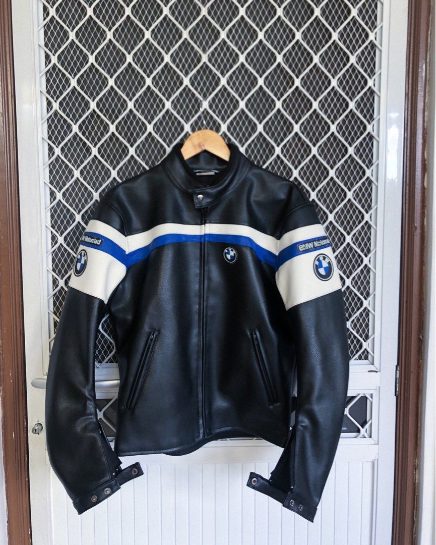 Bmw motorrad black leather jacket sale