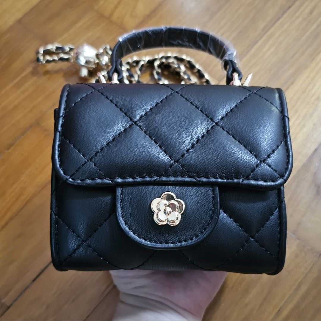 Gold handle hotsell bag