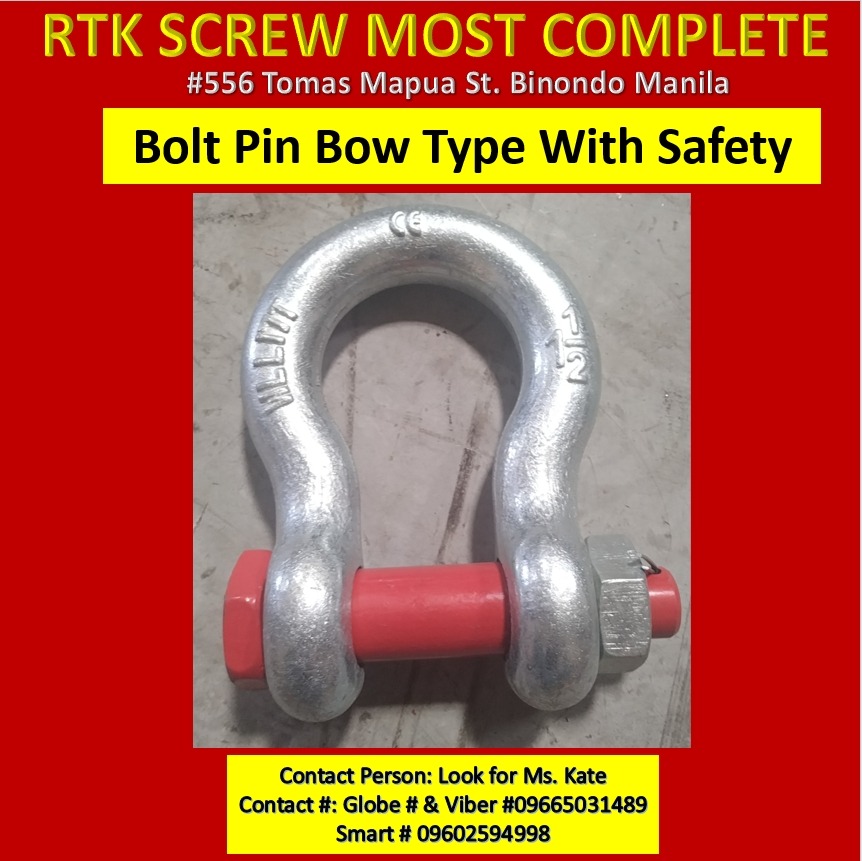 Bolt Pin Bow Type With Safety, Commercial & Industrial, Construction ...