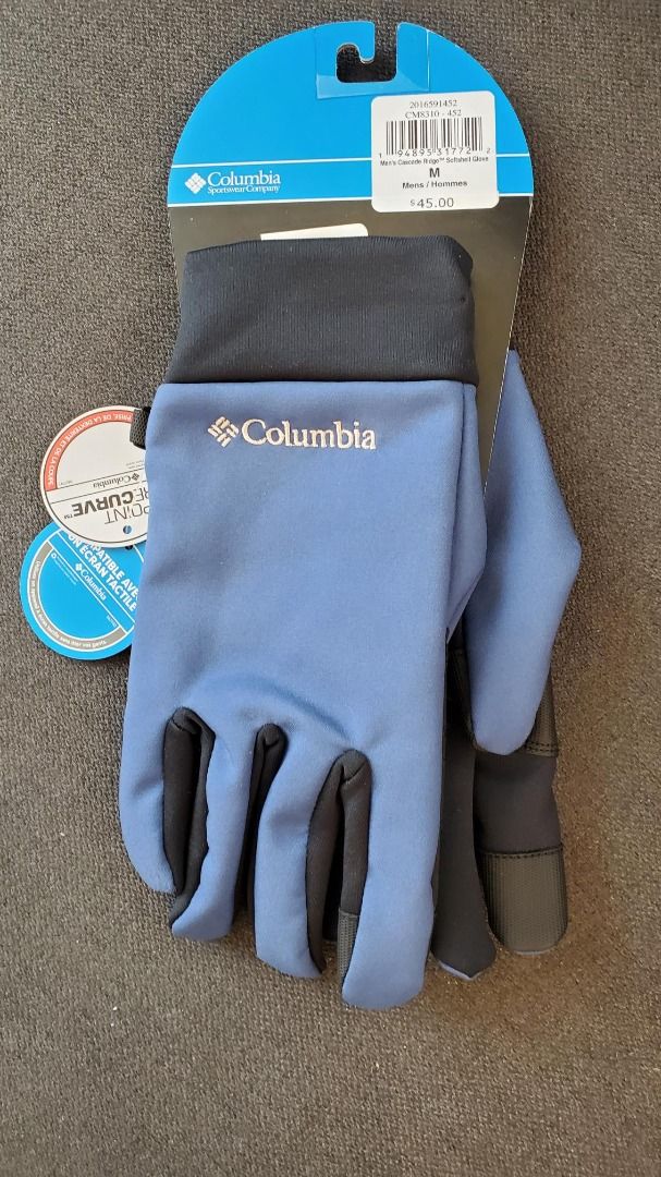 Brand New Columbia Men s Cascade Ridge Softshell Touch Screen