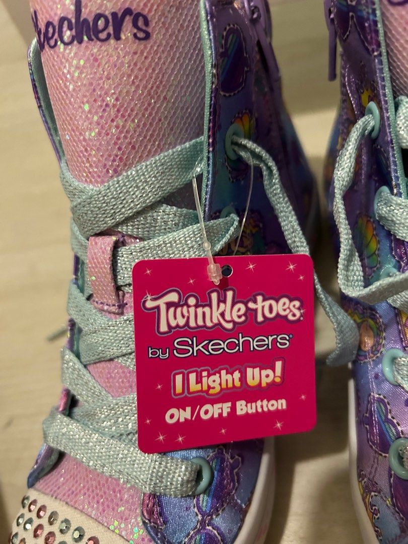 Brand New Skechers Twinkle Toes Babies Kids Babies Kids