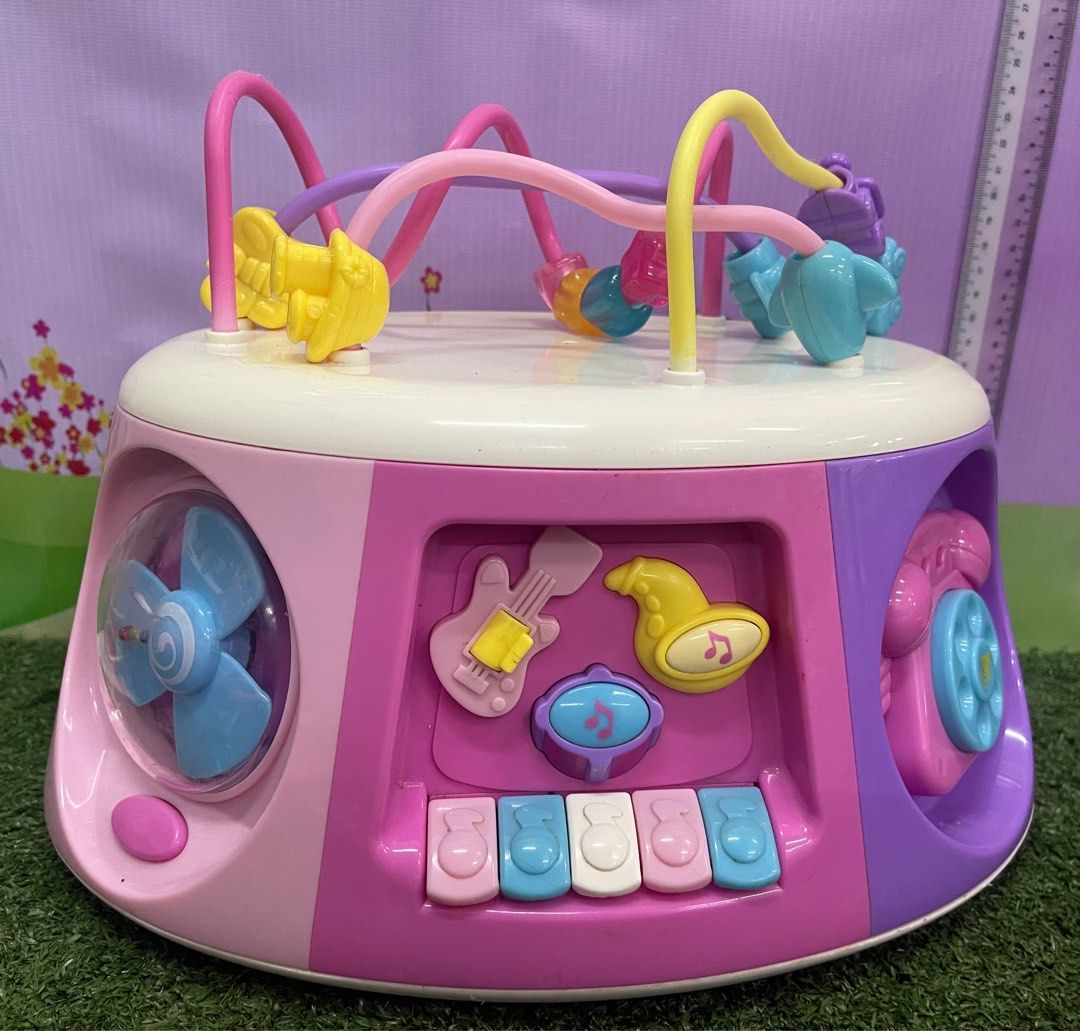 BRUIN TOYS R US PINK LIGHT SOUND ACTIVITY CENTRE