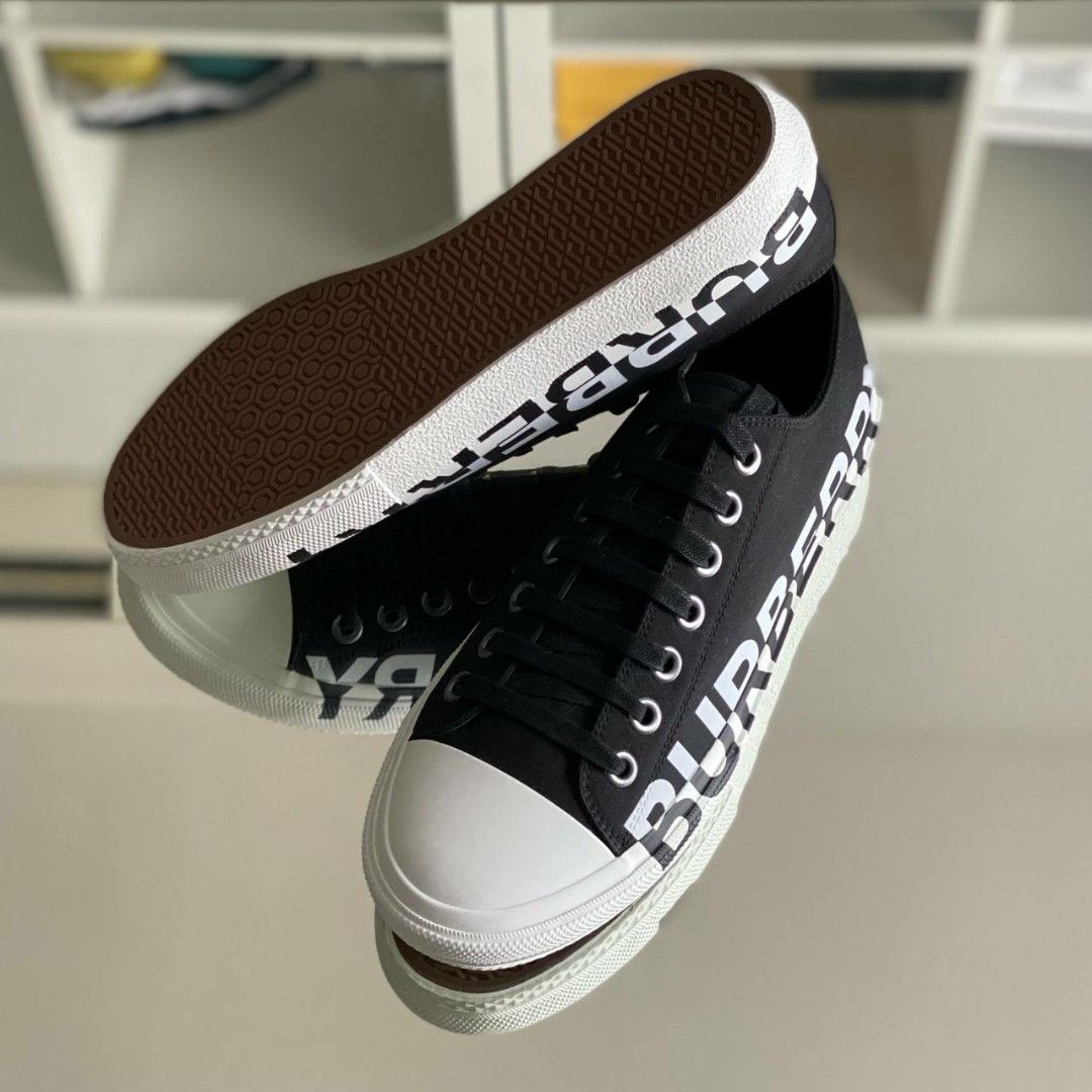 Burberry hotsell gabardine sneakers