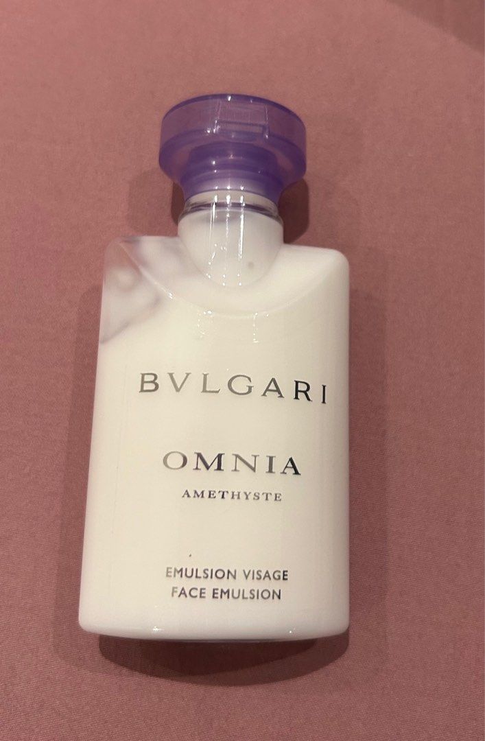 Bvlgari Omnia Amethyste Face Emulsion Kesehatan Kecantikan Kulit Sabun Tubuh di Carousell