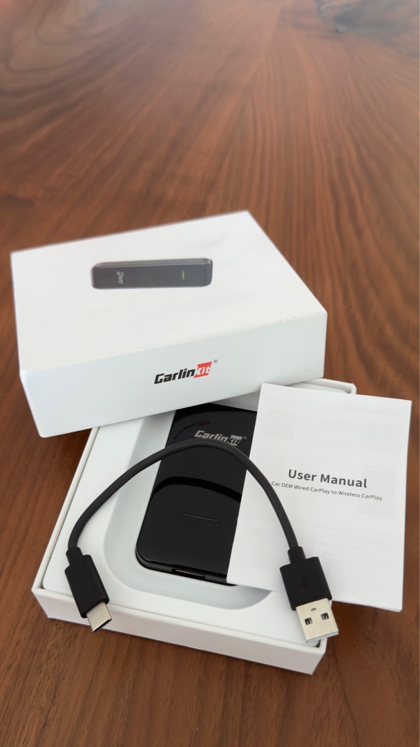 Carlinkit 3.0 (Convert Wired Apple Carplay to Wireless Carplay), Car ...