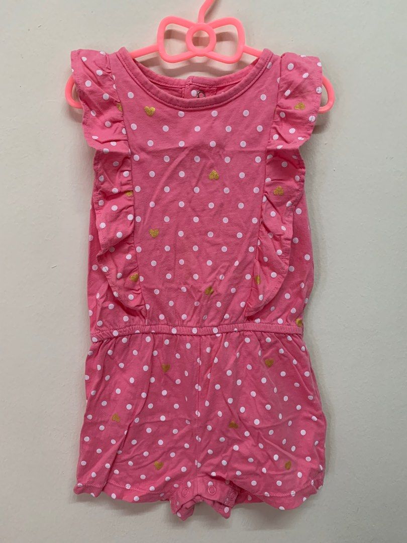 Carters girls deals rompers