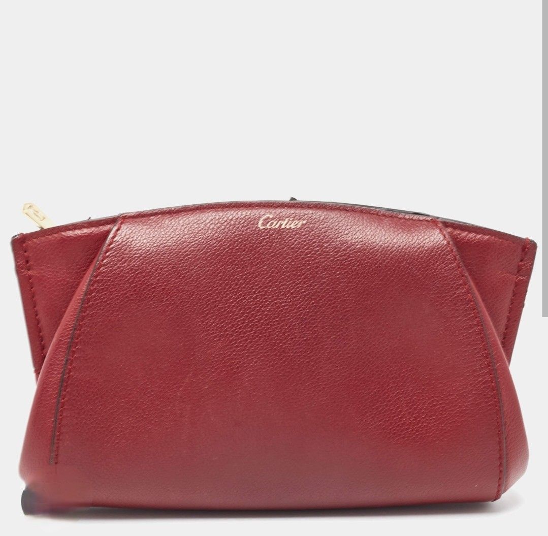Cartier best sale red purse