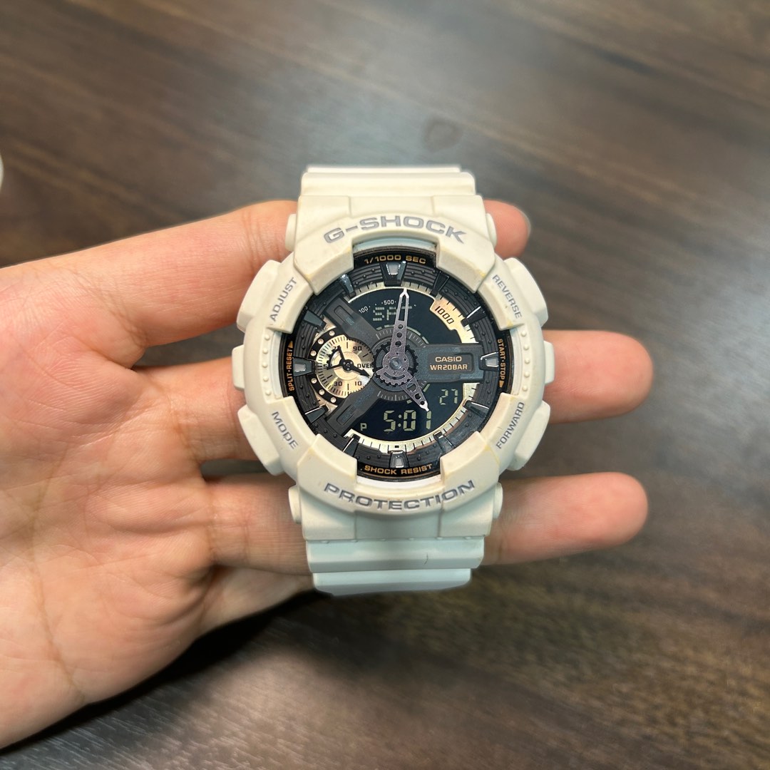 G shock ga 110rg white deals