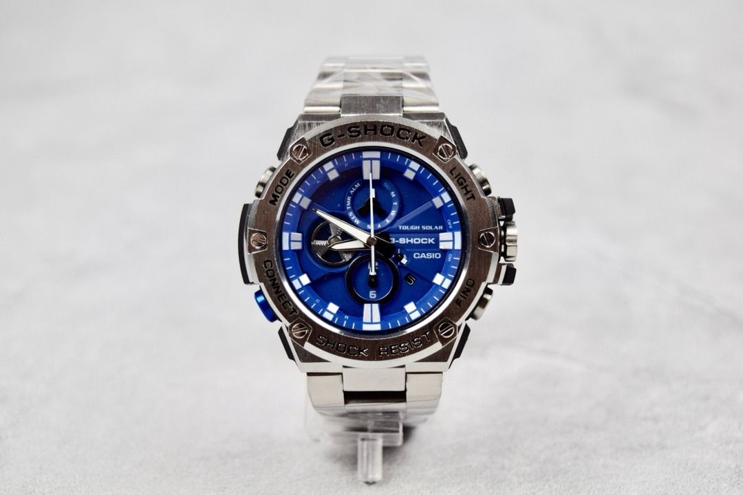 Casio g steel blue 2025